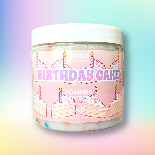 Birthday Cake | Foaming Body Scrub