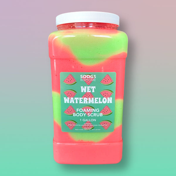 Wet Watermelon | Gallon Foaming Body Scrub