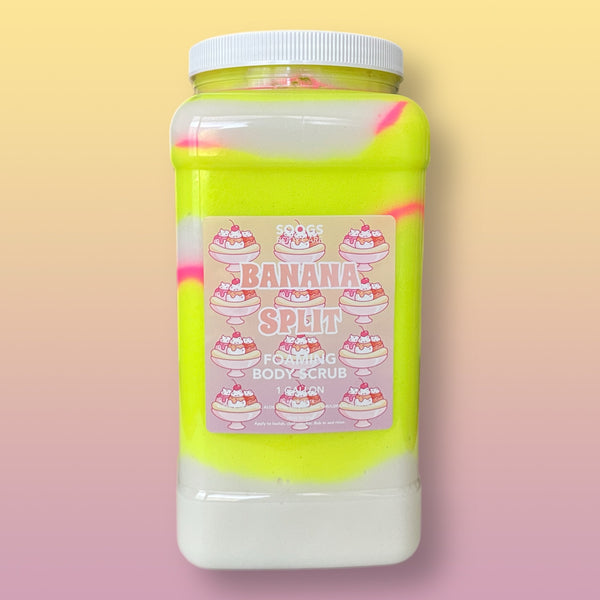 Banana Split | Gallon Foaming Body Scrub