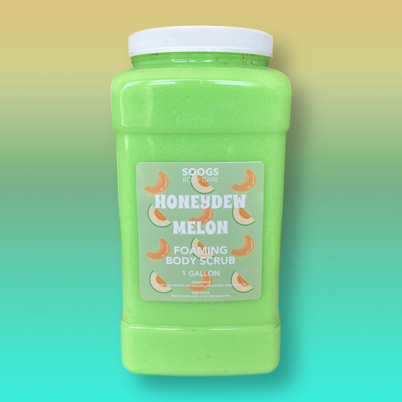 Honeydew Melon | Gallon Foaming Body Scrub