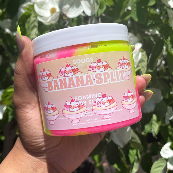 Banana Split | Foaming Body Scrub