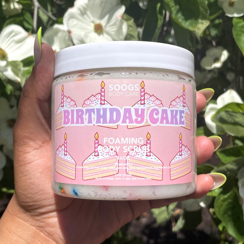 Birthday Cake | Foaming Body Scrub