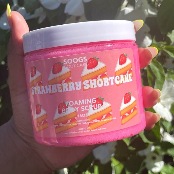 Strawberry Shortcake | Foaming Body Scrub