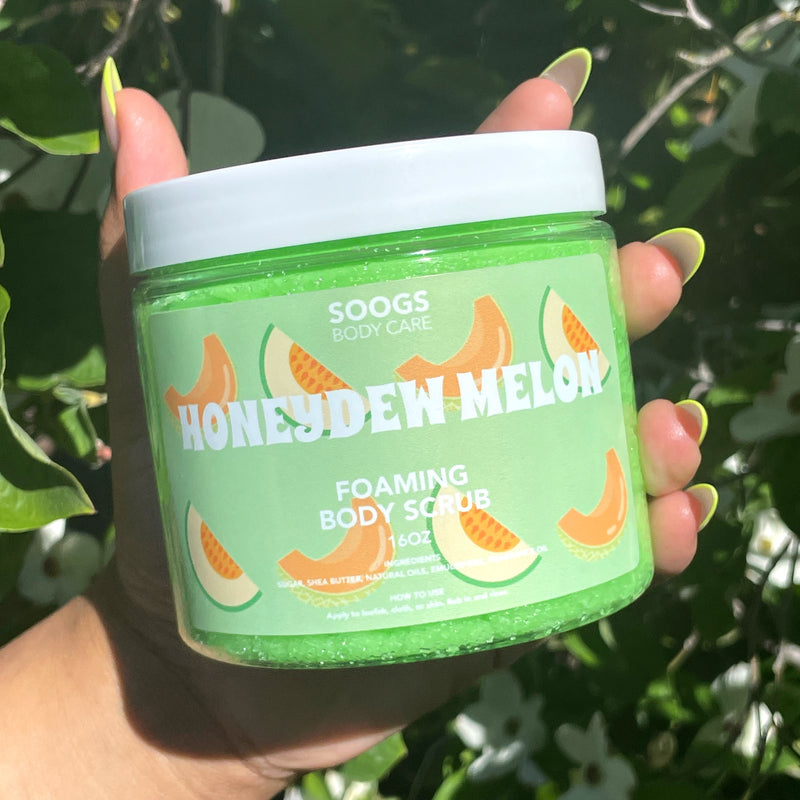 Honeydew Melon | Foaming Body Scrub