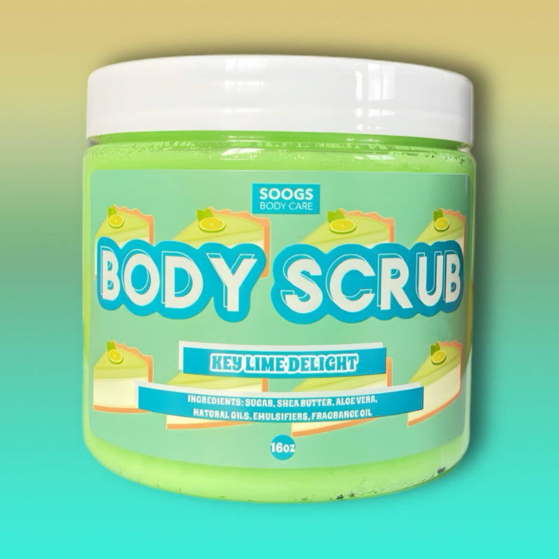 Key Lime Delight | Foaming Body Scrub