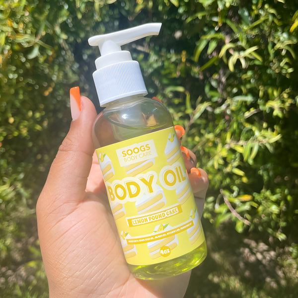 Lemon Pound Cake | Body Oil