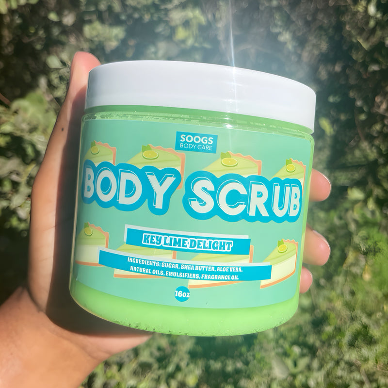 Key Lime Delight | Foaming Body Scrub