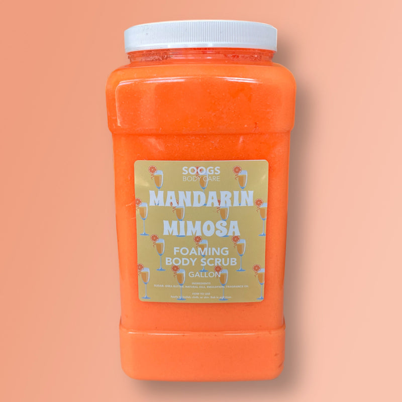 Mandarin Mimosa | Gallon Foaming Body Scrub