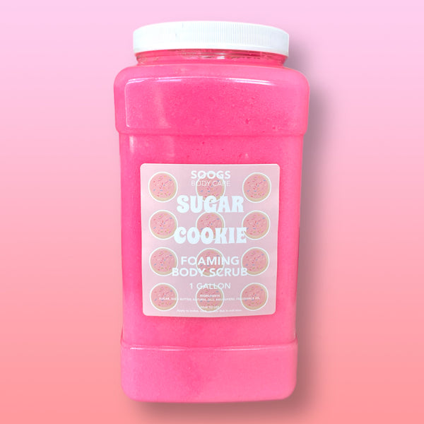 Sugar Cookie | Gallon Foaming Body Scrub