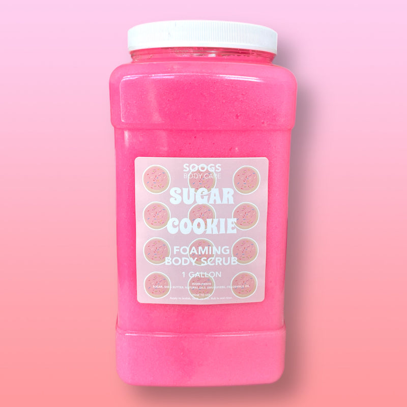 Sugar Cookie | Gallon Foaming Body Scrub